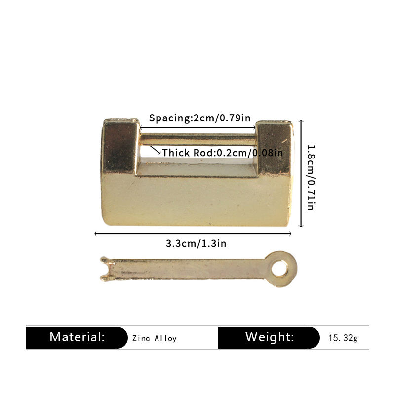 Pas de verrouillage de mot en or