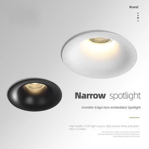 <span class=keywords><strong>Spot</strong></span> <span class=keywords><strong>LED</strong></span> encastré intelligent CCT COB 7W 10W de bonne qualité, sans cadre, anti-éblouissement, personnalisable, compatible Tuya SAA, pour la maison - Product Image 2