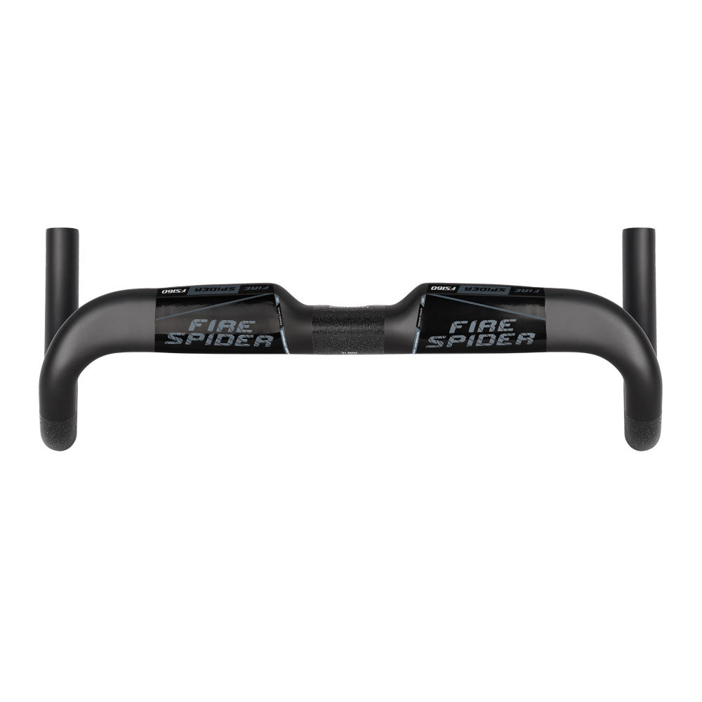 T1000 Aero Black Matte 31.8 Carbon Handlebar for Road Bikes - Disc