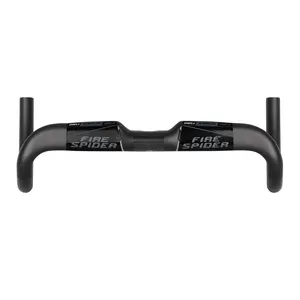 T1000 drop bar aero black matte 31.8 handlebars 380 400 420 440 bicycle disc brake integrated road bike full carbon handle bar