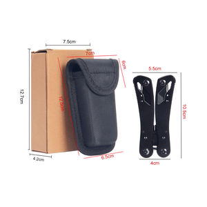 Pinze Pieghevoli Industriali da Esterno 11-in-1 con Lama Seghettata, Multiuso Fai-da-te, in Acciaio Inossidabile, Coltello Tascabile Portatile - Product Image 2