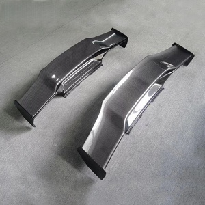 Kit carrosserie en fibre de carbone BTC en promotion pour Lamborghini <span class=keywords><strong>Huracan</strong></span> LP580 LP610, style EVO, aileron central double couche - Product Image 3
