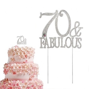 Adorno Personalizado para <span class=keywords><strong>Pastel</strong></span> <span class=keywords><strong>de</strong></span> 90 <span class=keywords><strong>Cumpleaños</strong></span>, Acrílico con 90 Diamantes <span class=keywords><strong>de</strong></span> Imitación, Decoración para Hombres y Mujeres, Suministros para Fiestas, Celebración del 90 Aniversario - Product Image 5
