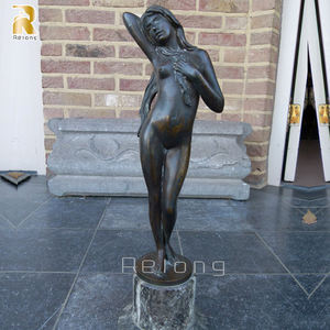 Наружный сад парк Декор бронзовая голая женщина сексуальная девушка статуя скульптура - Product Image 6
