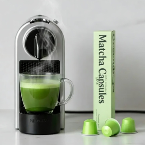 Crea tu propia marca de cápsulas de matcha |   Compatible con Nespresso/K-Cup – Sabor Personalizado, Empaque y Tipo de Cápsula – Venta al por Mayor OEM/ODM - Product Image 1
