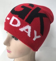 Bonnet d'hiver unisexe conçu avec logo personnalisé Bonnet en tricot jacquard acrylique doux de haute qualité Vente en gros