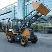 Chargeuse-pelleteuse XC8-C2570 la plus vendue, capacité de levage de 2,5 tonnes, 4x4, multifonction, puissante et compacte, machine de construction
