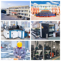 DZJX Pvc Ganulator Broyeur Broyeur En Plastique Pp Scrap Pulverizer Swp 400 Smf 600 Smp 800 Et Ber Machine De Fabrication