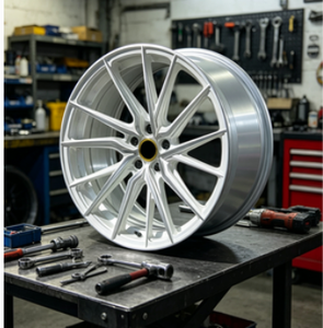 Jantes en alliage forgé pour course automobile, 20 pouces, 5X114.<span class=keywords><strong>3</strong></span>, blanches, multi-branches, jantes de rechange pour <span class=keywords><strong>Tesla</strong></span> <span class=keywords><strong>Model</strong></span> <span class=keywords><strong>3</strong></span> <span class=keywords><strong>Model</strong></span> Y - Product Image 2
