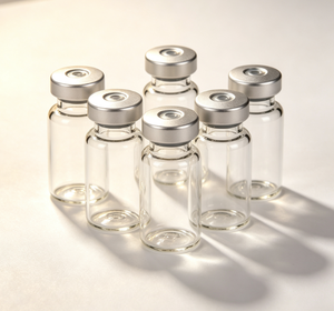 Flacons à sertir en borosilicate transparent avec dessus en plastique blanc lisse, mini-bouteilles en verre hermétiques multi-spécifiques pour le stockage d'échantillons - Product Image 4