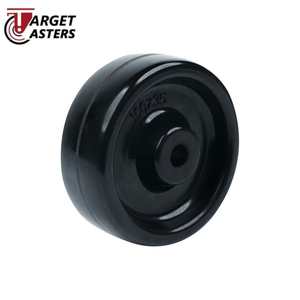 Rueda giratoria de materiales especiales de alta temperatura de 4 pulgadas y 98mm personalizada de fábrica, ruedas resistentes al calor - Product Image 1
