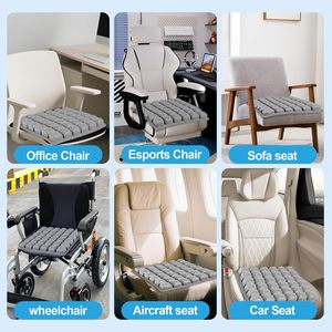 Coussin de siège portable chauffant et rafraîchissant 12V pour voiture, maison et bureau – Idéal pour l'été - Product Image 4