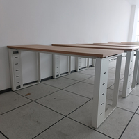 Meubles de direction, tables de salle de réunion modernes, tables de réunion de qualité commerciale, table de conférence en bois, écologiques, extensibles, modulaires