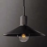 Luminaire suspendu rétro américain tout en cuivre pour restaurant, luminaire suspendu simple pour comptoir de bar, allée ou îlot, petit luminaire suspendu pour plateforme.