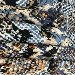 Fonesun-SK030 peau de serpent unie 12mm soie <span class=keywords><strong>Georgette</strong></span> tissu conceptions personnalisées robes mariages rideaux Costumes literie vêtements de nuit - Product Image 5