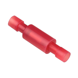 Terminal Eléctrico de Crimpado Rápido de Cable Dividido FLDNY Rojo 22-18AWG, Conector de Bala de Nylon Totalmente Ulatrado de Buena Calidad - Product Image 6