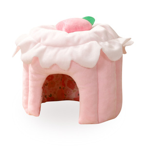 Old Man Du Cross-border Winter <span class=keywords><strong>Hamster</strong></span> & Dutch Pig & Rabbit Avoidance House Nest Cotton Cartoon Style Indoor - Product Image 1