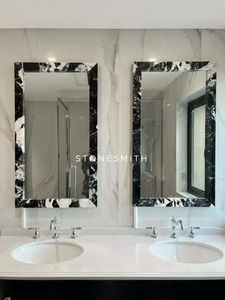 แผ่นหินอ่อนธรรมชาติบูลการีแบล็คขนาดใหญ่ ดีไซน์ทันสมัย ปรับแต่งขนาดได้ ผิวขัดเงา สำหรับโครงการโรงแรมและเคาน์เตอร์ - Product Image 5