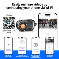 Caméra de tableau de bord pour moto, Full HD 1080P, Wifi, électrique