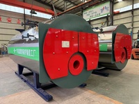 Pasokan Langsung Boiler Uap Industri Horizontal 2-8 Ton Skid Mounted dengan Harga Pabrik