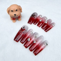 Clavos a presión hechos a medida, pares de mariposas Rojas chinas, reutilizables de alta calidad