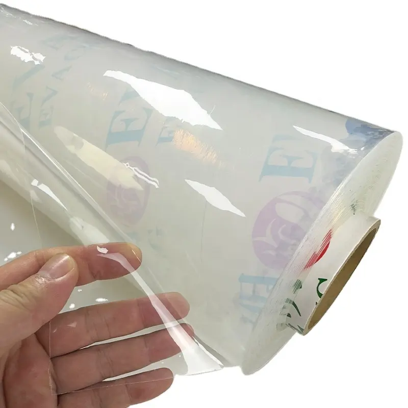 Film karet EVA sepenuhnya transparan dapat digunakan untuk membuat tas kemasan penjualan langsung dari pabrik