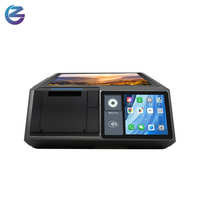 Terminal de point de vente Android portable à double écran ZCS Z100, écran tactile de 10,1 pouces, système de point de vente tout-en-un pour restaurant et commerce de détail
