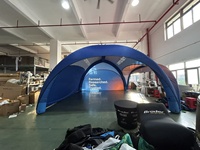 Tente gonflable personnalisée avec logo, abri imperméable pour pit stop de course, pour équipes de sport automobile et distributeurs