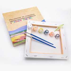 Peonías DIY pintura por número-Kits de pintura por números al por mayor para adultos, descuento por <span class=keywords><strong>pedido</strong></span> a granel - Product Image 1