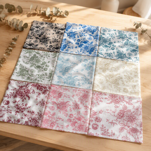 Serviettes en tissu polyester pour <span class=keywords><strong>mariage</strong></span> printanier, bar, restaurant, dîner de <span class=keywords><strong>mariage</strong></span>, serviettes en tissu imprimées de fleurs, torchons de cuisine - Product Image 6