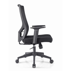 Silla <span class=keywords><strong>de</strong></span> <span class=keywords><strong>Oficina</strong></span> <span class=keywords><strong>de</strong></span> Malla <span class=keywords><strong>de</strong></span> Diseño Moderno <span class=keywords><strong>de</strong></span> <span class=keywords><strong>Segunda</strong></span> <span class=keywords><strong>Mano</strong></span>, Respaldo Alto, Patas Cruzadas, Silla <span class=keywords><strong>de</strong></span> Malla Chesterfield para Visitas y Computadora con Reposacabezas - Product Image 2
