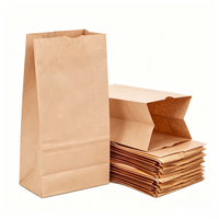 Sachet Doypack Personnalisé en Papier Kraft Imperméable pour Céréales, Noix, Snacks et Aliments en Vrac – Vente en Gros