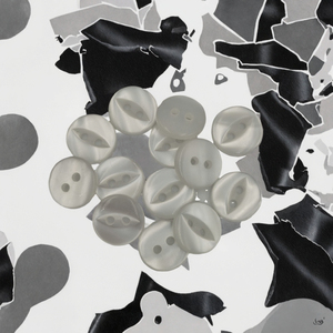 Botones de Resina Plástica Lavables de Alta Calidad TCE, Base Blanca, para Camisas, 9mm-20mm, 2 Agujeros, Material de Costura, Suministro de Fábrica - Product Image 2