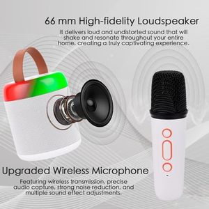 Hot Selling Christmas Stocking Filler Kids Birthday Gift Machine Portable Speaker with <b>Wireless</b> <b>Microphone</b> - Product Image 4