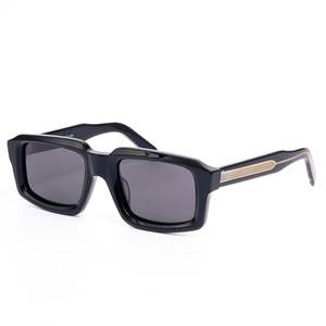 Lunettes de soleil polarisées UV400 en acétate, monture épaisse rétro écaille de tortue, personnalisables avec logo, pour hommes et femmes, collection 2025 - Product Image 4