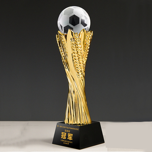 Wholesale Custom Crystal Trophy Basketball Football Medals and Trophies <strong>Golf</strong> <strong>Globe</strong> Creative Customized Games Competition Award - Product Image 5