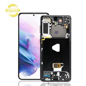 Display LCD per Cellulare <span class=keywords><strong>Samsung</strong></span> Galaxy <span class=keywords><strong>S21</strong></span> S215G Schermo Touch Digitizer per <span class=keywords><strong>Samsung</strong></span> <span class=keywords><strong>S21</strong></span> <span class=keywords><strong>Plus</strong></span> 5G <span class=keywords><strong>S21</strong></span> Ultra 5G LCD con Cornice - Product Image 5