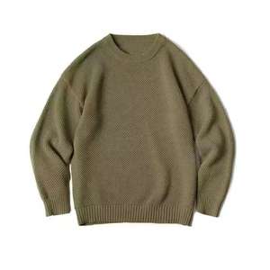 Suéter <span class=keywords><strong>de</strong></span> Punto <span class=keywords><strong>de</strong></span> <span class=keywords><strong>Piña</strong></span> para Hombre, 60% Algodón, 40% Acrílico, Cuello Redondo, Estilo Casual, Clásico y Básico, Fabricado en China - Product Image 3