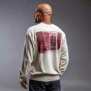 Pull à affiche de <span class=keywords><strong>film</strong></span> effrayant pour hommes, tricots d'Halloween vintage, pull en acrylique - Product Image 4