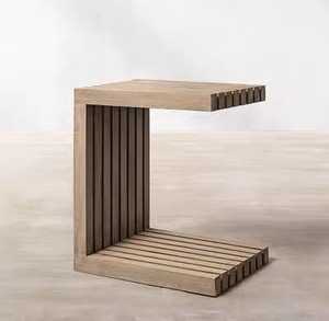 Hotel <b>side</b> tableModern weather-resistant Teak <b>outdoor</b> <b>side</b> <b>table</b> Hotel garden poolside villa <b>outdoor</b> dining <b>table</b> - Product Image 1