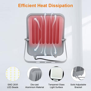 Projecteur LED KCD anti-éblouissement, étanche IP65, pour jardin, terrain de sport, extérieur, marine, 20w 30w 50w 150w 100w 200w - Product Image 3