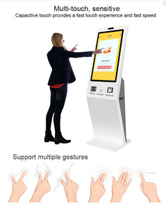 32 "hàng đợi để tổ chức sự kiện Vé máy in kiosk nhà hàng đặt hàng máy bán hàng tự động Android vendo hãng hàng không Vé máy in Totem - Product Image 5