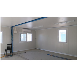 Container Prefabbricati Portatili da 20ft e 40ft per Uffici e Abitazioni, 6m <span class=keywords><strong>x</strong></span> 3m, con Tetto Skillion e Telaio in Acciaio Flat Pack - Product Image 4