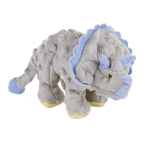 high quality puppy dog chew soft cotton dinosaur beast plush cozy pet toy 1 buyer