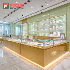 Muebles de Joyería de Alta Visibilidad para Tiendas Comerciales, Vitrina de Joyería Comercial con Superficie Pulida - Product Image 1