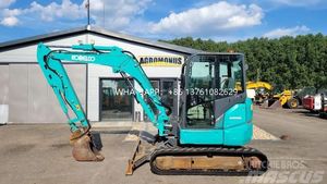 Excavatrice d'occasion Kobelco, dernière offre pour 5 tonnes de matériel de construction, excavatrices d'occasion à vendre, excavatrice Kobelco Sk55 - Product Image 6