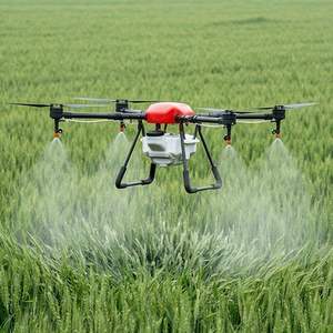 Drone pulvérisateur de pesticides 10L, batterie 6S, télécommande intelligente H12, chargeur PC1080, radar de suivi au sol, station RTK, UAV agricole - Product Image 3
