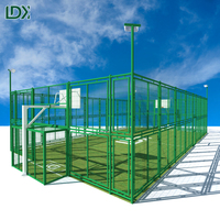 Produsen Kandang Lapangan Sepak Bola Grosir, Kandang Sepak Bola Multifungsi, Lapangan Basket Sepak Bola 2 in 1 Custom