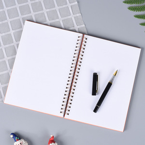 Cá nhân kinh doanh A4 A5 A6 xoắn ốc Lưu ý cuốn sách notepad khuyến mãi mềm Bìa in làm việc bằng văn bản máy tính xách tay với logo - Product Image 5