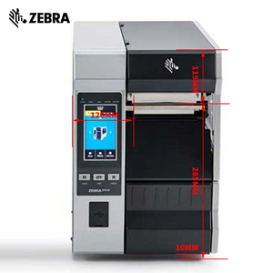 Imprimante intelligente à transfert thermique Zebra <span class=keywords><strong>600dpi</strong></span> <span class=keywords><strong>ZT610</strong></span> imprimante de codes à barres d'étiquettes de bureau industrielle logistique en stock - Product Image 2